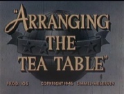 Arranging Tea